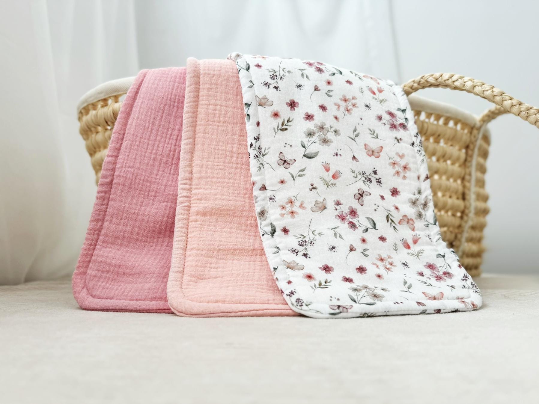 Spucktuch, Neugeborenen Baby Mädchen Spucktuch Spucktuch, Neugeborenen Baby Mädchen Spucktuch von NaturalCuddles