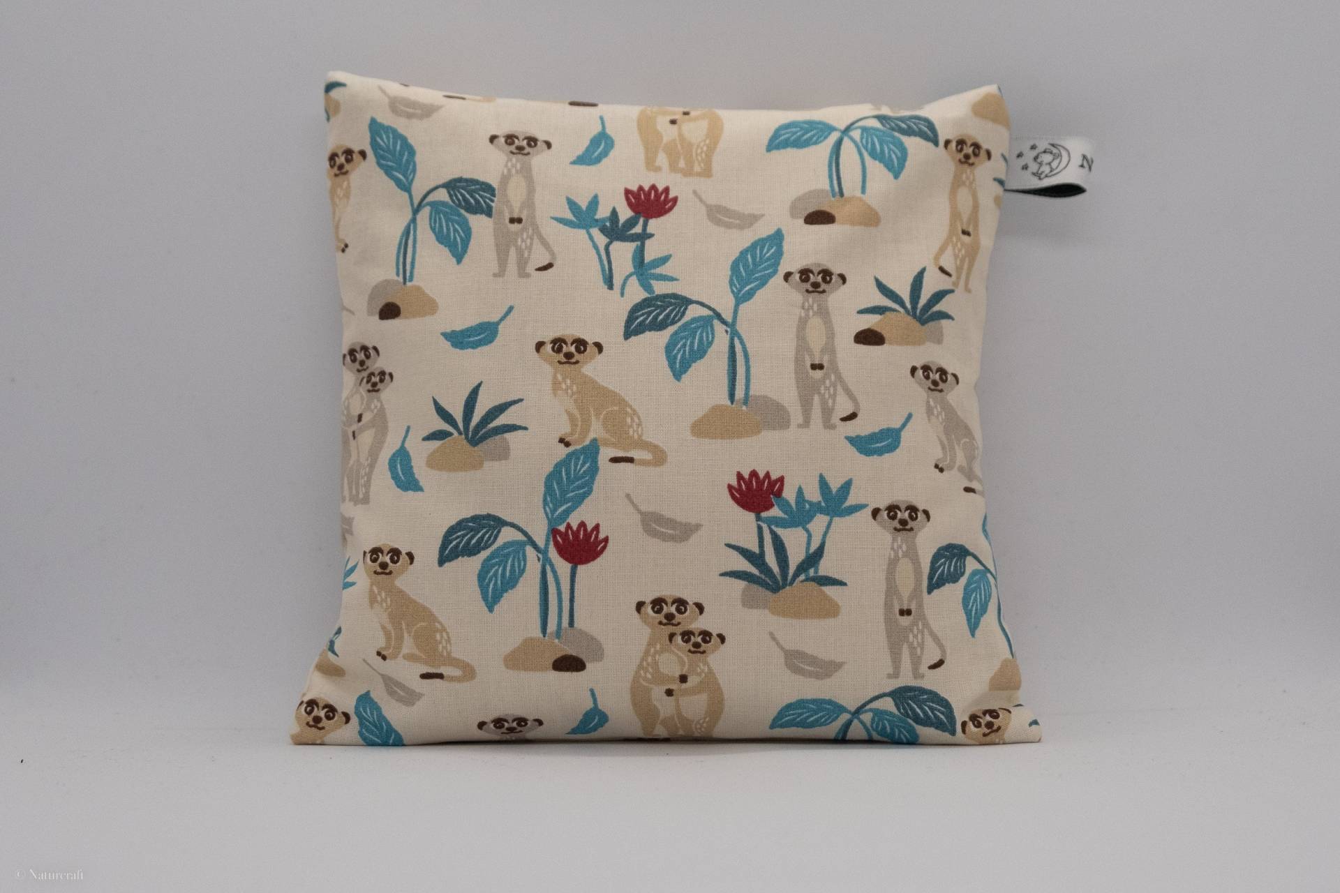 Kissen Mit Erdmännchen - 19x19 Tauschbarem Kissenbezug Kissen Mit Erdmännchen - 19x19 Tauschbarem Kissenbezug von NaturcraftLaden