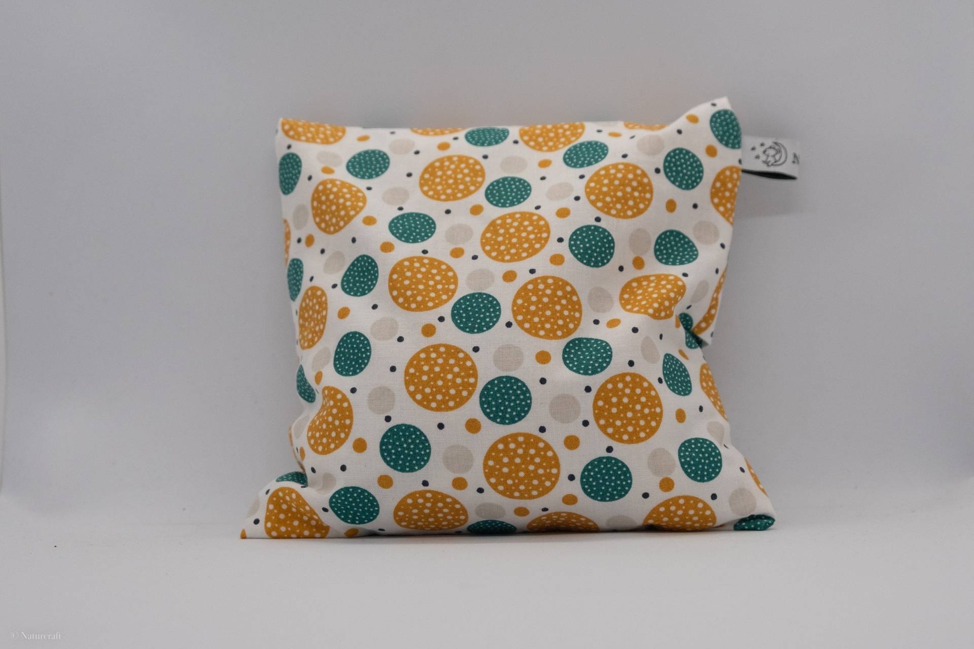 Kissen Mit Orange Grüne Kreise - 19x19 Tauschbarem Kissenbezug Kissen Mit Orange Grüne Kreise - 19x19 Tauschbarem Kissenbezug von NaturcraftLaden