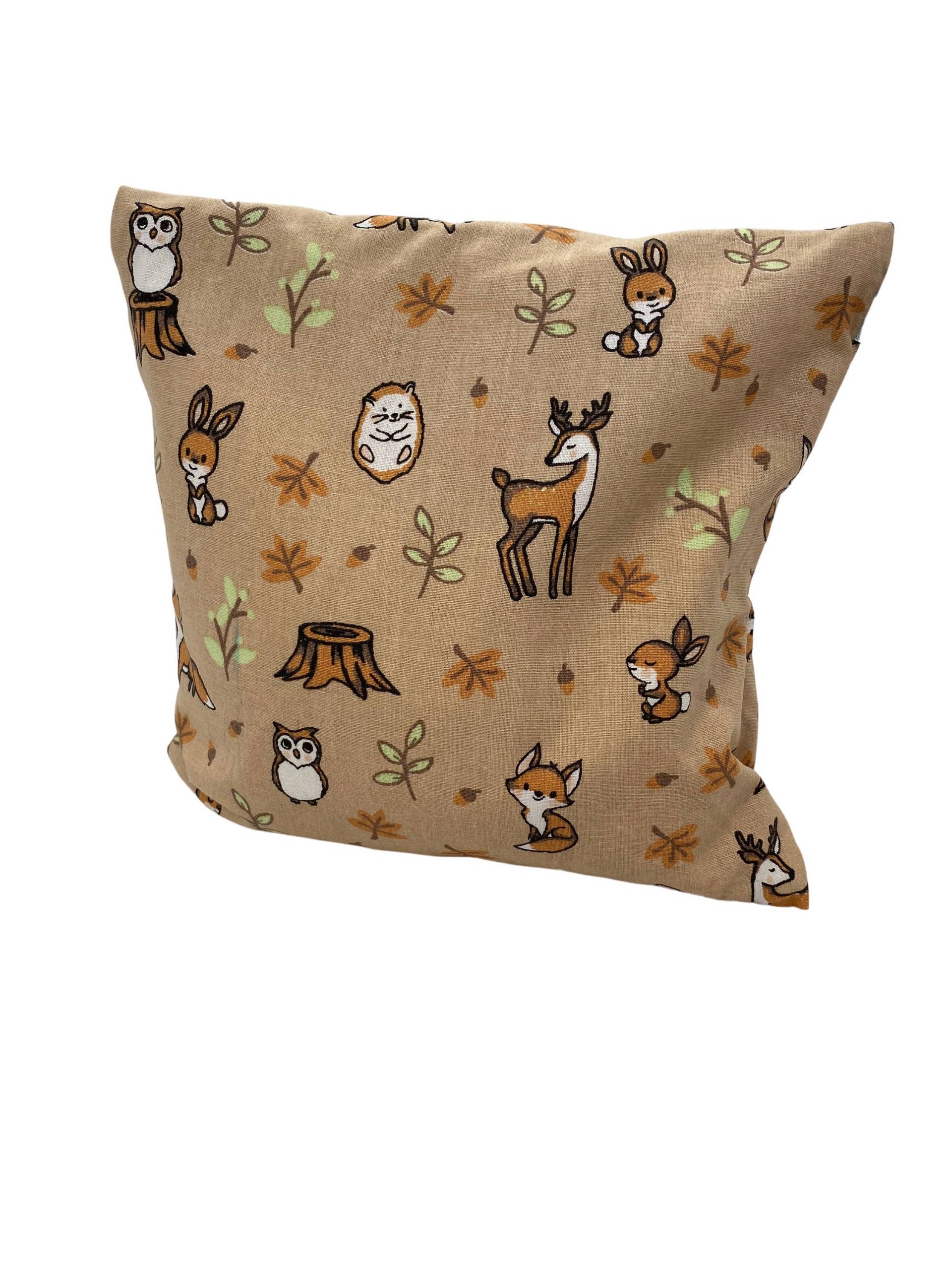 Traubenkernkissen Mit Tauschbarer Aussenhülle Design Waldtiere Traubenkernkissen Mit Tauschbarer Aussenhülle Design Waldtiere von NaturcraftLaden