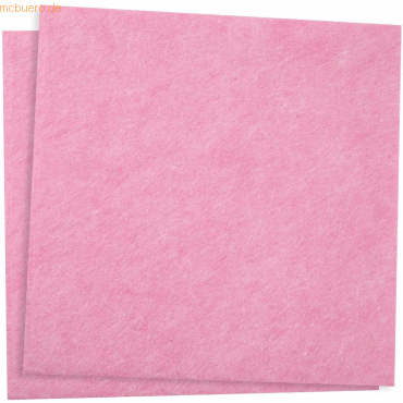 10 x NatureStar Mehrzwecktuch Tetra Bio 40x38cm VE=10 Stück rosa von NatureStar