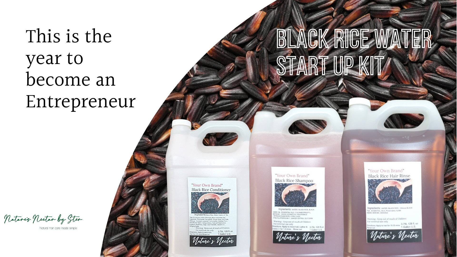 Rabatt Entrepreneur Kit Enthält 3 Gallonen Produkt, Um Dein Eigenes Geschäft Zu Gründen von NaturesNectarbySter