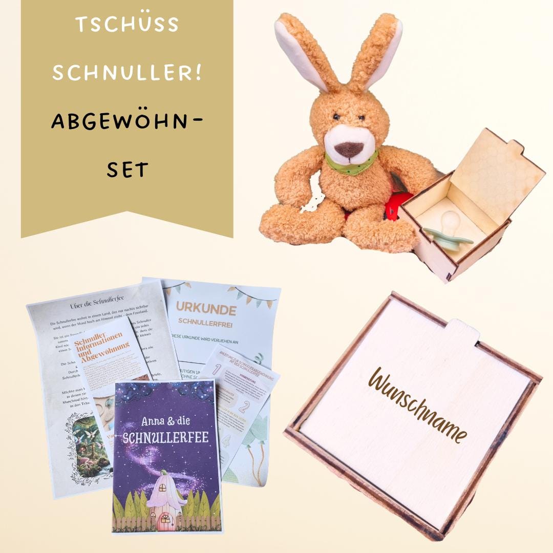 Schnullerfee Geschenk, Nuckelfee, Brief Von Der Schnullerfee, Schnullerentwöhnung, Urkunde, Karte, Zertifikat Schnullerfee Geschenk, Nuckelfee, Brief Von Der Schnullerfee, Schnullerentwöhnung, Urkunde, Karte, Zertifikat von Naturmacher