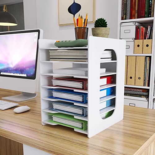 Natwind Papier-Organizer mit 7 Ebenen, für Schreibtisch, Schreibtisch, Schreibtisch, Organizer, Briefablage und Papiersortierer, Dokumente, Notizbücher, Aufbewahrungsregal für Zuhause, Büro, Schule, Natwind Papier-Organizer mit 7 Ebenen, für Schreibtisch, Schreibtisch, Schreibtisch, Organizer, Briefablage und Papiersortierer, Dokumente, Notizbücher, Aufbewahrungsregal für Zuhause, Büro, Schule, von Natwind