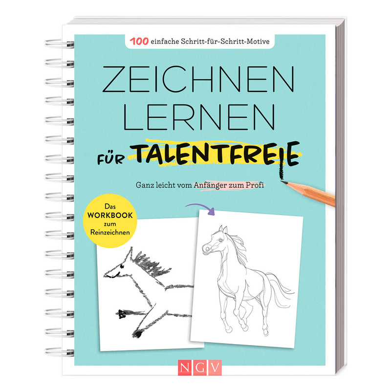 Zeichnen Lernen Für Talentfreie, Gebunden von Naumann & Göbel