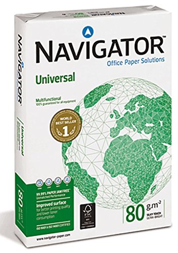 Navigator Universal Kopierpapier A3 80g weiß sehr hohe Weiße von NAVIGATOR