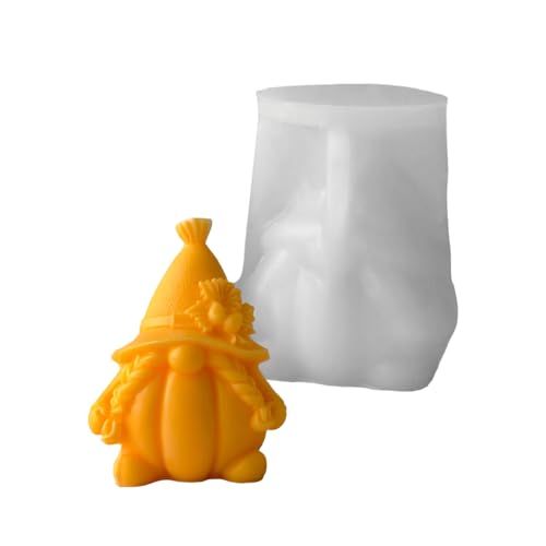 Flexible wiederverwendbare Silikonform für handgefertigte Seifen, Eisskulpturen und kreative Geschenke, Silikon-Kürbisform Flexible wiederverwendbare Silikonform für handgefertigte Seifen, Eisskulpturen und kreative Geschenke, Silikon-Kürbisform von Navna