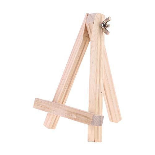 Mini-Desktop-Stativ, kleine Staffelei, Ständer, 10 x 15 cm, Kunst-Display-Ständer, verstellbar, faltbar, für Kunstmalerei, Holzständer Mini-Desktop-Stativ, kleine Staffelei, Ständer, 10 x 15 cm, Kunst-Display-Ständer, verstellbar, faltbar, für Kunstmalerei, Holzständer von Navna