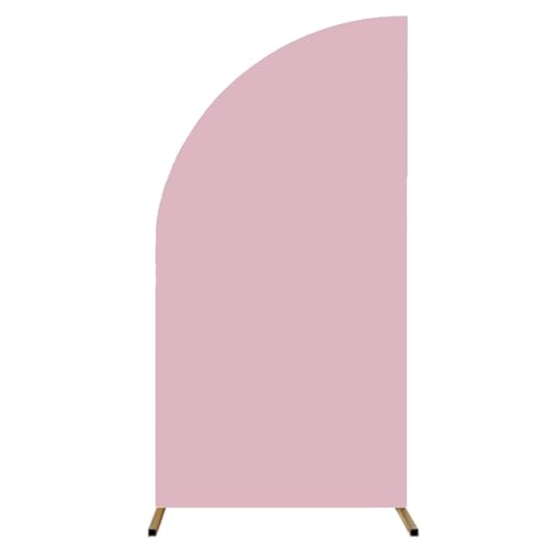 Navna Polyester-Spandex-Semiarch-Abdeckungen, dehnbar, für Hochzeit und Party, doppelseitiger Hintergrund, Stoffdekoration, Hochzeitsbogenabdeckung Navna Polyester-Spandex-Semiarch-Abdeckungen, dehnbar, für Hochzeit und Party, doppelseitiger Hintergrund, Stoffdekoration, Hochzeitsbogenabdeckung von Navna