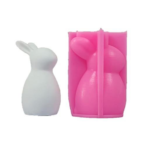 Silikonformen mit Kaninchen, Tiermotiv, Seifenformen für handgefertigte Seife, Fondant, Silikon, Epoxidharz, Formen von Navna
