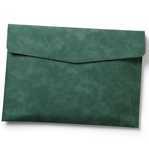 Wasserabweisender PU-Leder-Ordner, Dokumenten-Organizer, Aufbewahrungsbox, Verschluss, 100 Blatt Kapazität, für Schule, Büro, Geschäft, Datei-Organizer Wasserabweisender PU-Leder-Ordner, Dokumenten-Organizer, Aufbewahrungsbox, Verschluss, 100 Blatt Kapazität, für Schule, Büro, Geschäft, Datei-Organizer von Navna