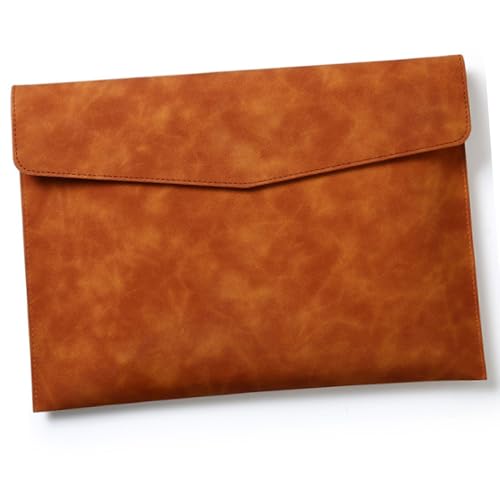 Wasserabweisender PU-Leder-Ordner, Dokumenten-Organizer, Aufbewahrungsbox, Verschluss, 100 Blatt Kapazität, für Schule, Büro, Geschäft, Datei-Organizer Wasserabweisender PU-Leder-Ordner, Dokumenten-Organizer, Aufbewahrungsbox, Verschluss, 100 Blatt Kapazität, für Schule, Büro, Geschäft, Datei-Organizer von Navna