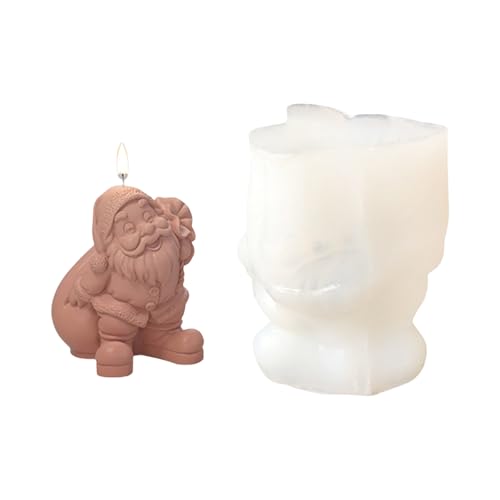 Weihnachtsformen, Gießformen, Epoxidharz, Weihnachtsmann, Silikonformen, Gips, Ornament, Weihnachtsmann, Pflaster, Silikon von Navna