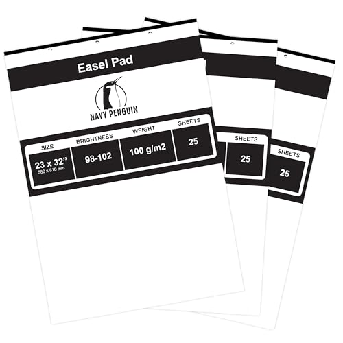 Navy Penguin Staffelei Pad 23x32 3 Pack von Navy Penguin
