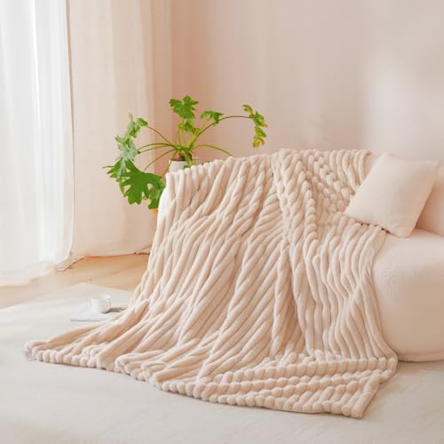 Nayoroom Kuscheldecke Winter Flauschig Kaninchen Fleecedecke 150x200 cm Beige Warm Fellimitat Decke Kuschelig Wolle Aesthetic Wohndecke Winter Wolldecken Weiche Sofadecken für Couch überwurf Set Nayoroom Kuscheldecke Winter Flauschig Kaninchen Fleecedecke 150x200 cm Beige Warm Fellimitat Decke Kuschelig Wolle Aesthetic Wohndecke Winter Wolldecken Weiche Sofadecken für Couch überwurf Set von Nayoroom