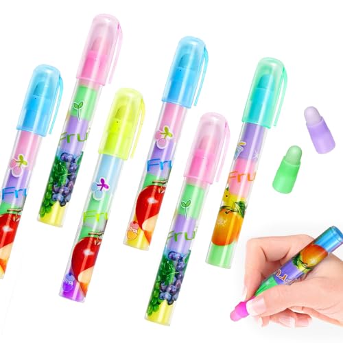 Nayyana 6er-Pack Radiergummis im Stiftstil, stiftförmige, verschiebbare Radiergummis, stapelbar, niedliche, färbende, ästhetische Radiergummis für Kinder, Künstler, Schreibwaren Nayyana 6er-Pack Radiergummis im Stiftstil, stiftförmige, verschiebbare Radiergummis, stapelbar, niedliche, färbende, ästhetische Radiergummis für Kinder, Künstler, Schreibwaren von Nayyana