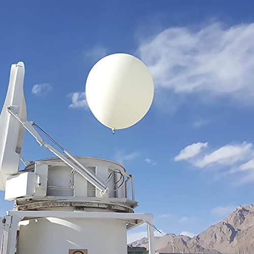 Hwoyee Professioneller Wetterballon für meteorologische Zwecke, Luftvideo, Urlaub, Party, Dekoration, Unterhaltung, Spielzeug, riesige Luftballons (100 g/180 cm) von Nballoon