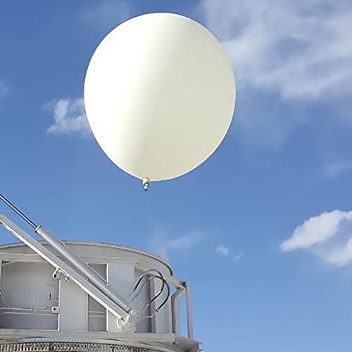 Riesiger Wetterballon weiß für meteorologische Untersuchung Urlaub Party Dekoration Unterhaltung Spielzeug (72 ICH) von Nballoon