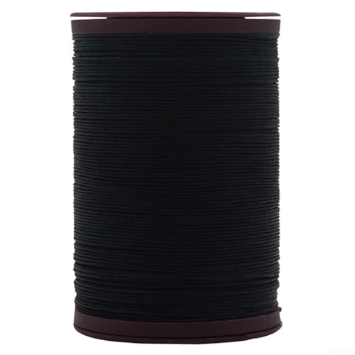 0 Flachwachsfaden, 35 mm, 200 m, Polyester-Material für Lederhandwerk und schwere Nähstoffe (01) von NbgrvB