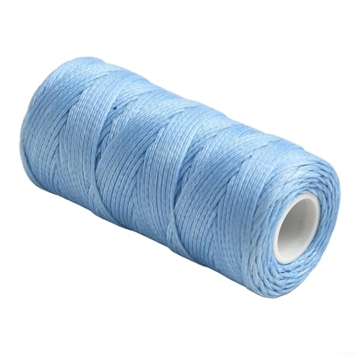 Nähgarn aus robustem Material, gewachste Schnur, 50 m, perfekt für Lederarbeiten, Blau Nähgarn aus robustem Material, gewachste Schnur, 50 m, perfekt für Lederarbeiten, Blau von NbgrvB