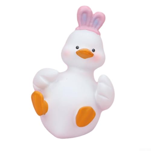 NbgrvB Eine süße Ente Auto Ornament Backen Kuchen Dekoration Kuchen Dekoration Harz Ente Figur (D) von NbgrvB