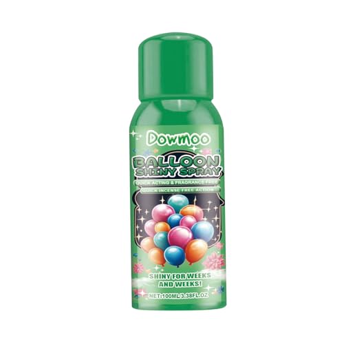 Glänzendes Spray für Luftballons – Glanzspray für Luftballons für einen eleganten Glanz, 100 ml Ballonaufhellung für langanhaltendes Spray, Glanz ist von Nbhuiakl