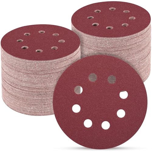 120 Stück Schleifscheiben 125mm Klett Schleifpapier 8 Löcher Rund für Exzenterschleifer,240 Körnung 120 Stück Schleifscheiben 125mm Klett Schleifpapier 8 Löcher Rund für Exzenterschleifer,240 Körnung von Ndjiloik