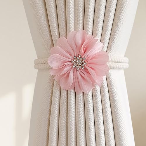 Ndjiloik 2 Stück Vorhang Raffhalter Gardinenband Blumen Gardinen Seil für Haus Kinderzimmer Deko Ndjiloik 2 Stück Vorhang Raffhalter Gardinenband Blumen Gardinen Seil für Haus Kinderzimmer Deko von Ndjiloik