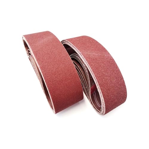 Schleifbänder 100 x 915 mm 16 Stück,Schleifband Set je 2 x Korn 60/120/240/320/400/600/800/1000 für Bandschleifer Schleifmaschine bandschleifer,Polieren Metall,Holz|Fingerschleifer Schleifbänder 100 x 915 mm 16 Stück,Schleifband Set je 2 x Korn 60/120/240/320/400/600/800/1000 für Bandschleifer Schleifmaschine bandschleifer,Polieren Metall,Holz|Fingerschleifer von Ndjiloik