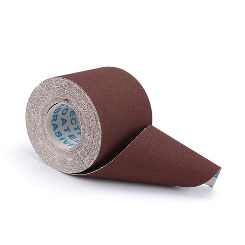 Schleifpapier Rolle 110 mm x 10 m für Holz und Wände, fein Schleifpapier, Körnung 120 Schleifpapier Rolle 110 mm x 10 m für Holz und Wände, fein Schleifpapier, Körnung 120 von Ndjiloik