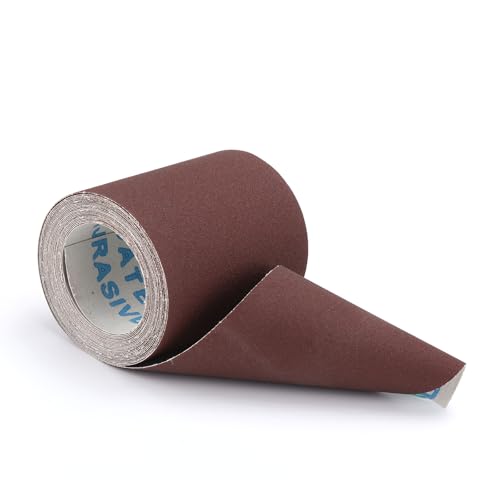 Schleifpapier Rolle 110 mm x 10 m für Holz und Wände, fein Schleifpapier, Körnung 180 Schleifpapier Rolle 110 mm x 10 m für Holz und Wände, fein Schleifpapier, Körnung 180 von Ndjiloik
