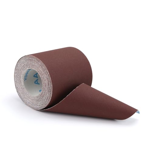 Schleifpapier Rolle 110 mm x 10 m für Holz und Wände, fein Schleifpapier, Körnung 240 Schleifpapier Rolle 110 mm x 10 m für Holz und Wände, fein Schleifpapier, Körnung 240 von Ndjiloik