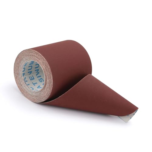 Schleifpapier Rolle 110 mm x 10 m für Holz und Wände, fein Schleifpapier, Körnung 400 Schleifpapier Rolle 110 mm x 10 m für Holz und Wände, fein Schleifpapier, Körnung 400 von Ndjiloik