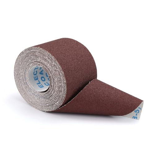 Schleifpapier Rolle 110 mm x 10 m für Holz und Wände, fein Schleifpapier, Körnung 60 Schleifpapier Rolle 110 mm x 10 m für Holz und Wände, fein Schleifpapier, Körnung 60 von Ndjiloik