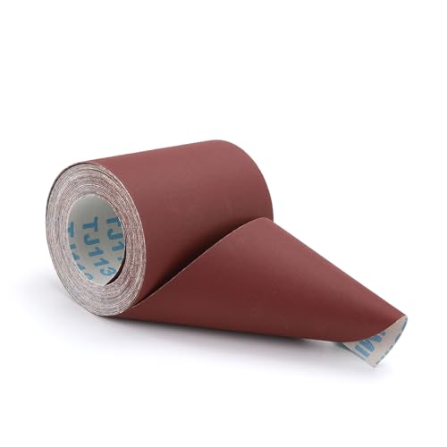 Schleifpapier Rolle 110 mm x 10 m für Holz und Wände, fein Schleifpapier, Körnung 800 Schleifpapier Rolle 110 mm x 10 m für Holz und Wände, fein Schleifpapier, Körnung 800 von Ndjiloik