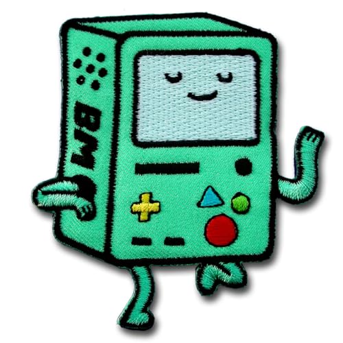 NeatPatch Bemo BMO Patch besticktes Emblem zum Aufbügeln oder Aufnähen Finn Jake Gunter NeatPatch Bemo BMO Patch besticktes Emblem zum Aufbügeln oder Aufnähen Finn Jake Gunter von NeatPatch