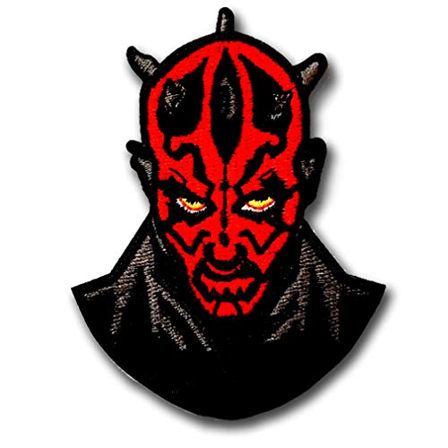 NeatPatch Darth Maul Aufnäher zum Aufbügeln, gesticktes Logo, Symbol, Assault Stormtrooper R2D2 c-3po Walker Imperial ATAT at Jedi Order Tactical Rebel Alliance Galactic Republic NeatPatch Darth Maul Aufnäher zum Aufbügeln, gesticktes Logo, Symbol, Assault Stormtrooper R2D2 c-3po Walker Imperial ATAT at Jedi Order Tactical Rebel Alliance Galactic Republic von NeatPatch