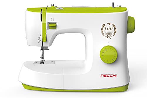 Necchi K408A Nähmaschine, Innenteil aus Aluminium-Druckguss, Gehäuse aus ABS, Light Green, Regular Necchi K408A Nähmaschine, Innenteil aus Aluminium-Druckguss, Gehäuse aus ABS, Light Green, Regular von Necchi
