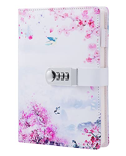 NectaRoy PU Leder Zahlenschloss Tagebuch SchreibenOrganizer, Sternbild Passwort Tagebuch Notizblock, Kombinationsschloss Notizbuch mit Kartenfächern und Stifthalter, Größe 215x150mm NectaRoy PU Leder Zahlenschloss Tagebuch SchreibenOrganizer, Sternbild Passwort Tagebuch Notizblock, Kombinationsschloss Notizbuch mit Kartenfächern und Stifthalter, Größe 215x150mm von NectaRoy