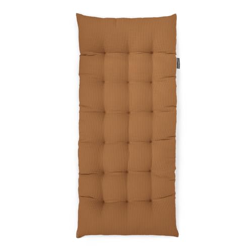 WOODFORKIDS Kissen für Kletterbogen ca.95x40cm ca. 10 cm hoch | Bodenkissen Kinder | Sitzkissen Kinderzimmer | 100 % natürliche Baumwolle OEKO-TEX-zertifiziert | Made in EU (Cinnamon, M (95x40cm)) von Need Sleep