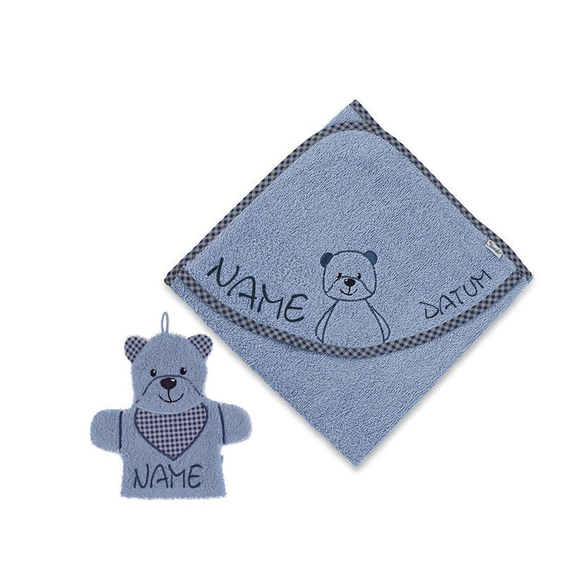 sterntaler Kapuzenhandtuch Baylee Blue Mit Namen Und Optional Datum Bestickt + Wh100x100 cmbaby Geschenk Taufgeschenkneedlecat sterntaler Kapuzenhandtuch Baylee Blue Mit Namen Und Optional Datum Bestickt + Wh100x100 cmbaby Geschenk Taufgeschenkneedlecat von NeedleCatAtelier