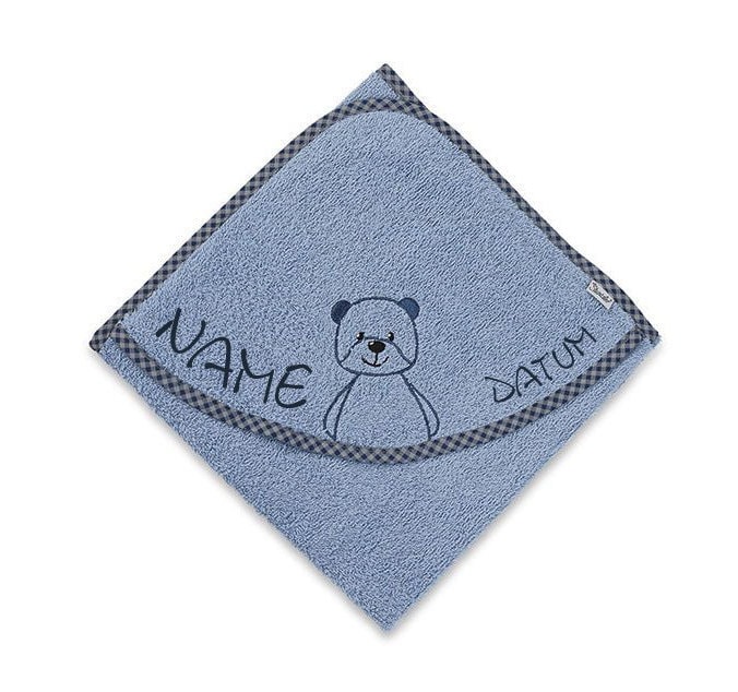 sterntaler Kapuzenhandtuch Baylee Blue Mit Namen Und Optional Datum Bestickt100x100 cmgeschenk Zur Geburtgeschenk Taufeneedlecat sterntaler Kapuzenhandtuch Baylee Blue Mit Namen Und Optional Datum Bestickt100x100 cmgeschenk Zur Geburtgeschenk Taufeneedlecat von NeedleCatAtelier