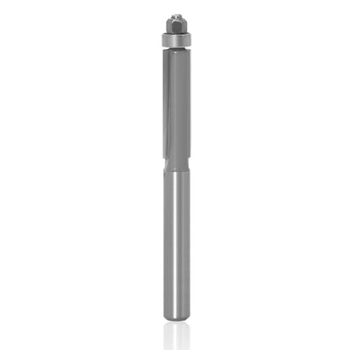 Bündigfräser-Bit-Set, 1,27 cm Schaft, oberes Lager, bündiges Trimmfräsen-Bit (1/4 x 1/4 Zoll) von Neefoir