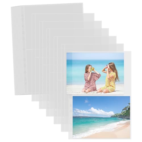 30 Stück A4 Fotohüllen, 120 Taschen A4 Foto Doppelseitig Fotohüllen für Ringbuch, Transparente Postkartenhüllen Nachfüllseiten, Sammelhüllen mit seitlicher Öffnung, Klarsichthüllen für Fotoalbum 30 Stück A4 Fotohüllen, 120 Taschen A4 Foto Doppelseitig Fotohüllen für Ringbuch, Transparente Postkartenhüllen Nachfüllseiten, Sammelhüllen mit seitlicher Öffnung, Klarsichthüllen für Fotoalbum von Neerow