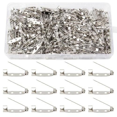 Neikafan 300 Stück Sicherheitsnadeln 25mm Broschennadeln Metall Safety Pins Anstecknadel Pins mit Kunststoff Box Anstecknadeln for DIY Crafts Jewellery Corsagen Abzeichen Neikafan 300 Stück Sicherheitsnadeln 25mm Broschennadeln Metall Safety Pins Anstecknadel Pins mit Kunststoff Box Anstecknadeln for DIY Crafts Jewellery Corsagen Abzeichen von Neikafan