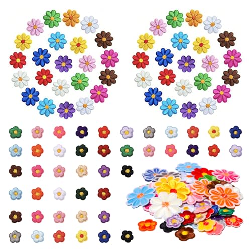 Neikafan Flicken zum Aufbügeln Kinder Blumen 92 Stücke Gänseblümchen Patches zum Aufbügeln Blumen Aufnäher zum Aufbügeln für Textilien - Kleidung Jeans Taschen Dekoration, 2 Größen Neikafan Flicken zum Aufbügeln Kinder Blumen 92 Stücke Gänseblümchen Patches zum Aufbügeln Blumen Aufnäher zum Aufbügeln für Textilien - Kleidung Jeans Taschen Dekoration, 2 Größen von Neikafan