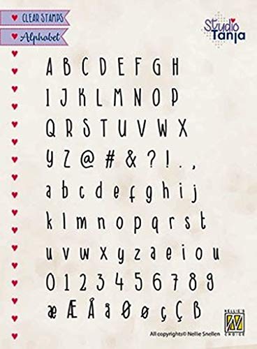 Nellie's Choice Clear Stamps Alphabet Javi A5 von Nellie's Choice