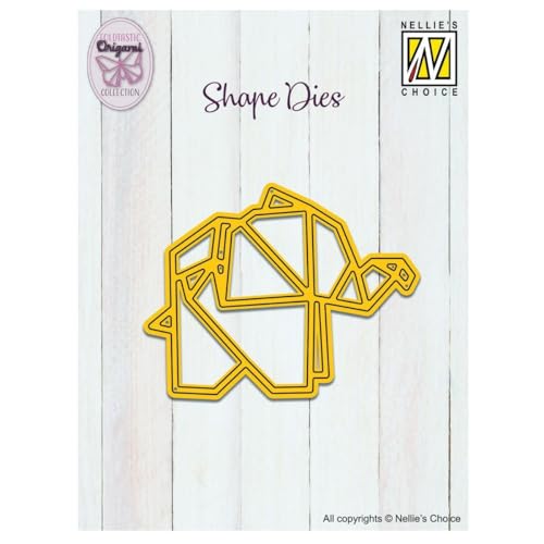 Nellie's Choice SD325 Stanzschablone Origami-Elefant-Cutting Die-7,3 x 5,7 cm-Stück-Stanzform-Karten Basteln-Bastel Scrapbooking, Weihnachten und DIY-Scrapbook Zubehör, Gelb Nellie's Choice SD325 Stanzschablone Origami-Elefant-Cutting Die-7,3 x 5,7 cm-Stück-Stanzform-Karten Basteln-Bastel Scrapbooking, Weihnachten und DIY-Scrapbook Zubehör, Gelb von Nellie's Choice