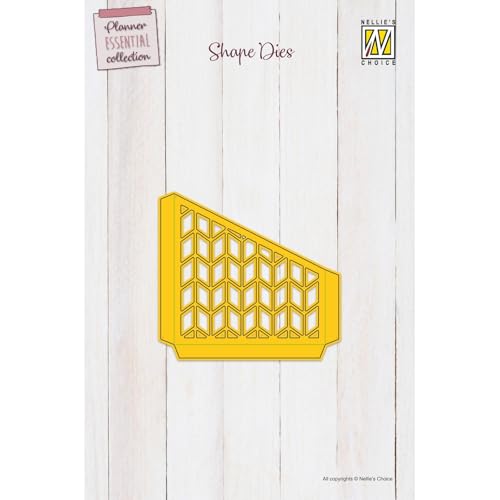Nellie's Choice Stanzform mit Eckbeutel, Chevron-Motiv, für Aufbewahrungstasche, 9,7 x 8,9 cm, Kartenherstellung, Metallschablonen für Scrapbooking, DIY und Papierhandwerk, Gelb Nellie's Choice Stanzform mit Eckbeutel, Chevron-Motiv, für Aufbewahrungstasche, 9,7 x 8,9 cm, Kartenherstellung, Metallschablonen für Scrapbooking, DIY und Papierhandwerk, Gelb von Nellie's Choice