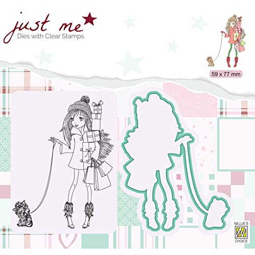 Nellie's Choice Stanzschablone und Silikonenstempel - Weihnachtsdekoration Cutting Die - Weihnachten - Stanzform für Karten Basteln - Bastel Zubehör für Scrapbooking und DIY - Scrapbook Zubehör Nellie's Choice Stanzschablone und Silikonenstempel - Weihnachtsdekoration Cutting Die - Weihnachten - Stanzform für Karten Basteln - Bastel Zubehör für Scrapbooking und DIY - Scrapbook Zubehör von Nellie's Choice